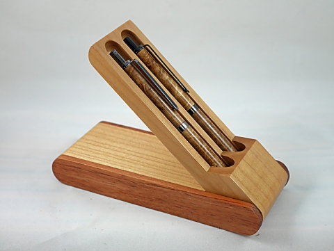 Maple Burl Pen and Pencil Set